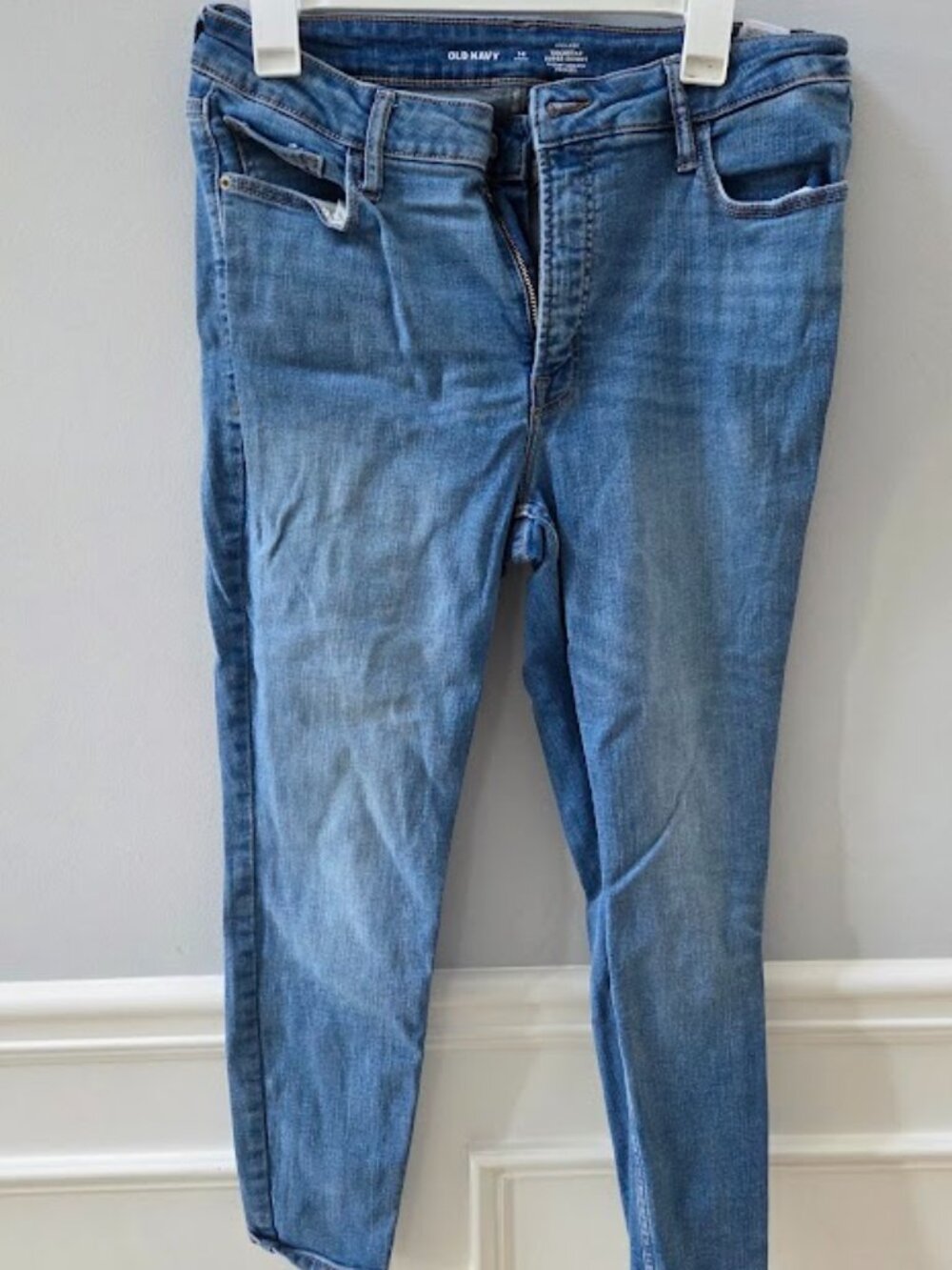 Rockstar Supper Skinny Blue Jeans